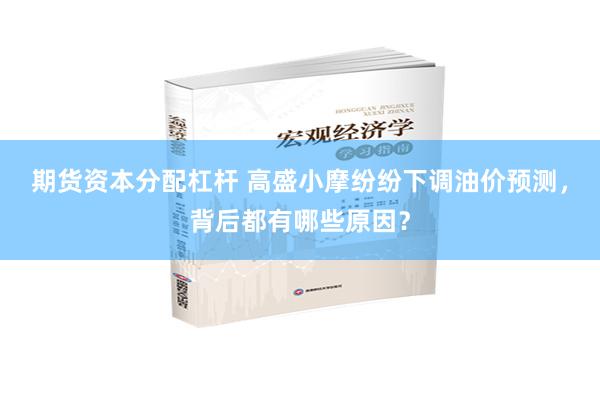 期货资本分配杠杆 高盛小摩纷纷下调油价预测，背后都有哪些原因？