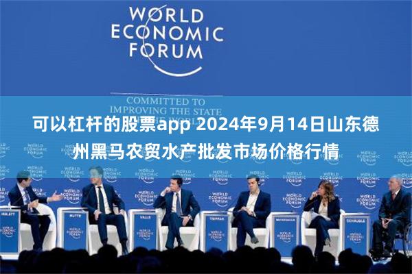 可以杠杆的股票app 2024年9月14日山东德州黑马农贸水产批发市场价格行情