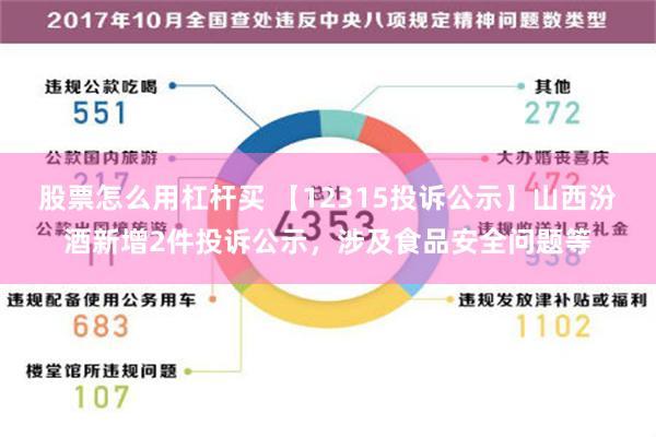 股票怎么用杠杆买 【12315投诉公示】山西汾酒新增2件投诉公示，涉及食品安全问题等